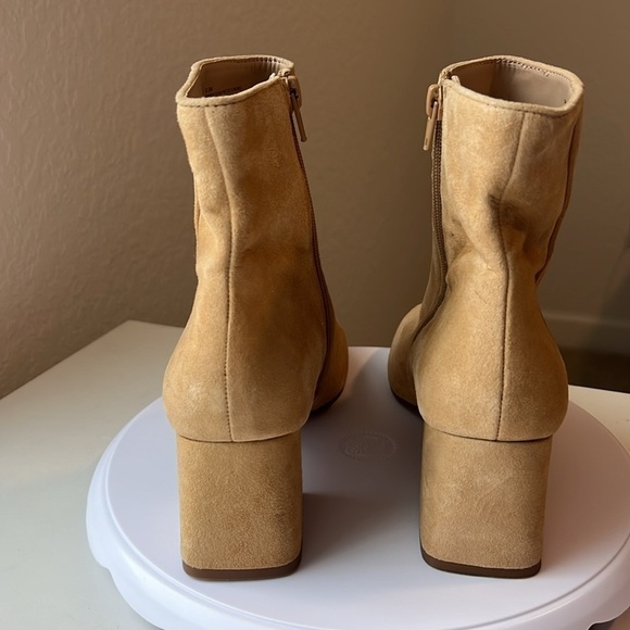 Steve Madden Women's DAVIST Fashion Boot Camel Suede 8.5 - Picture 5 of 13
